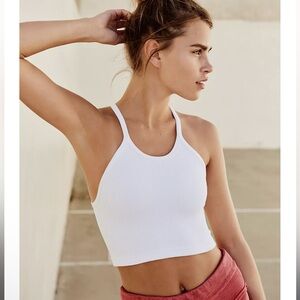 FP Movement Happiness Runs Crop Tank White M/L